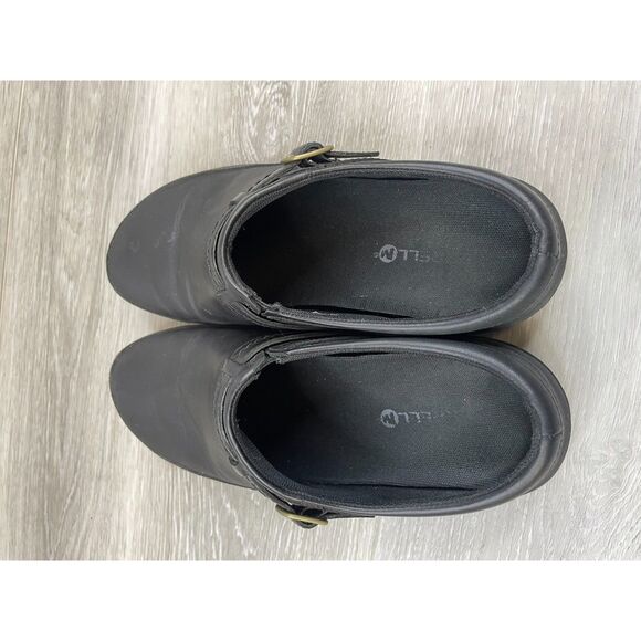 Merrell Encore Kassie Women's Mule Clog Slip-On Leather US 9 Black Comfort Shoes - Picture 5 of 11